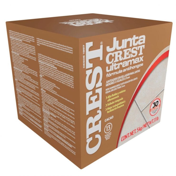 Adhesivo Juntacrest Ultramax Cacao 5 Kg | Plomería García